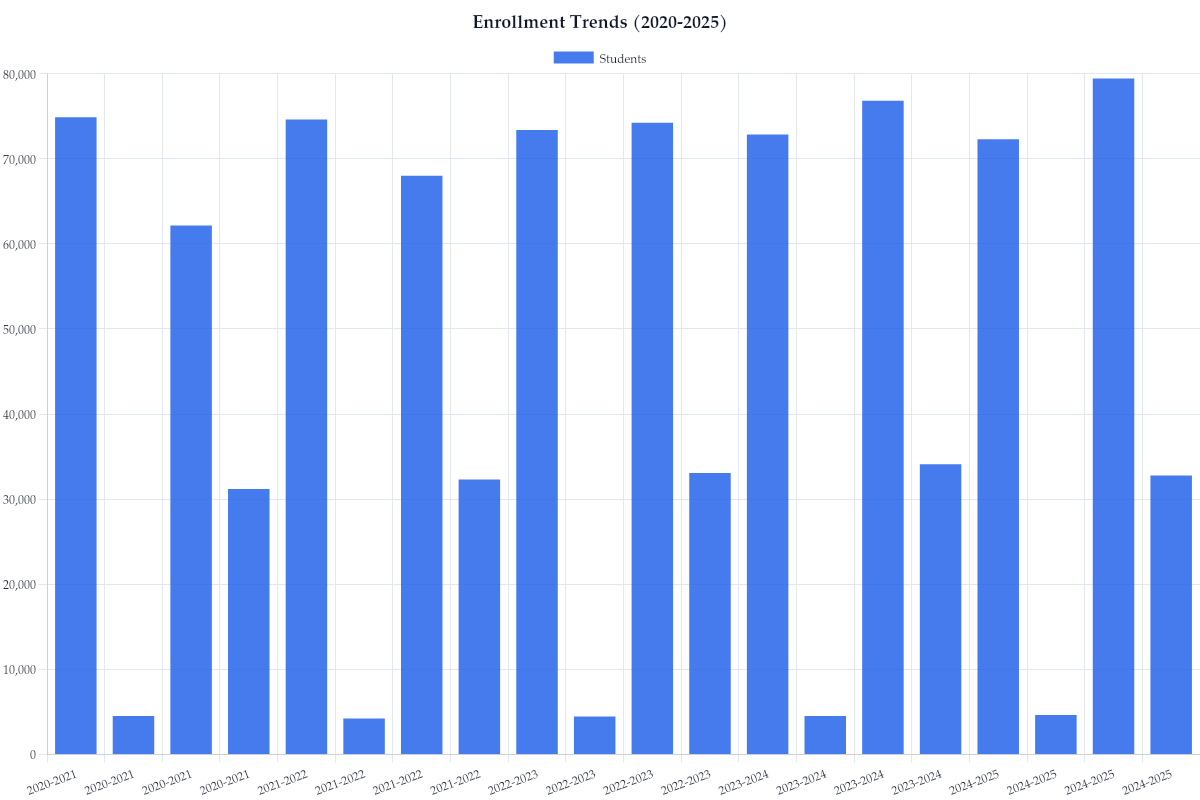 Enrollment Trends (2020-2025)