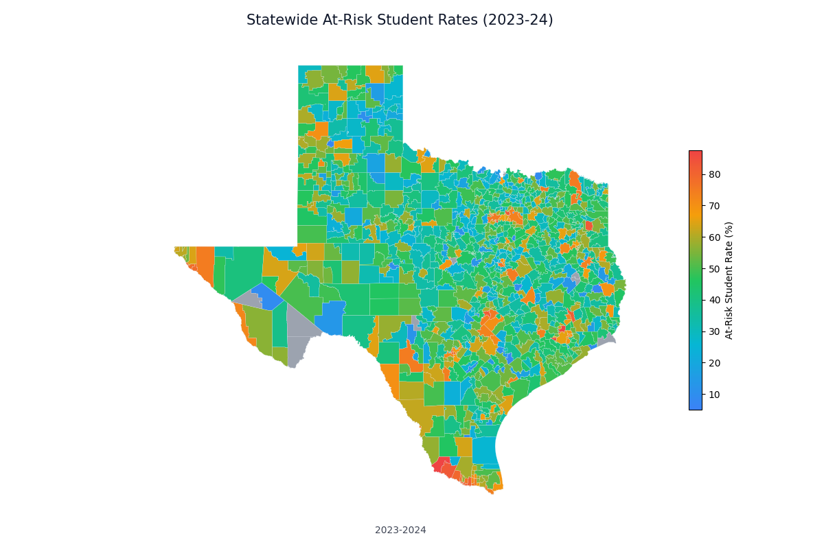 Statewide At-Risk Student Rates (2023-24)